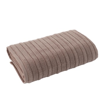 Prosop baie LikeSmart, bumbac, maro, 70 x 140 cm